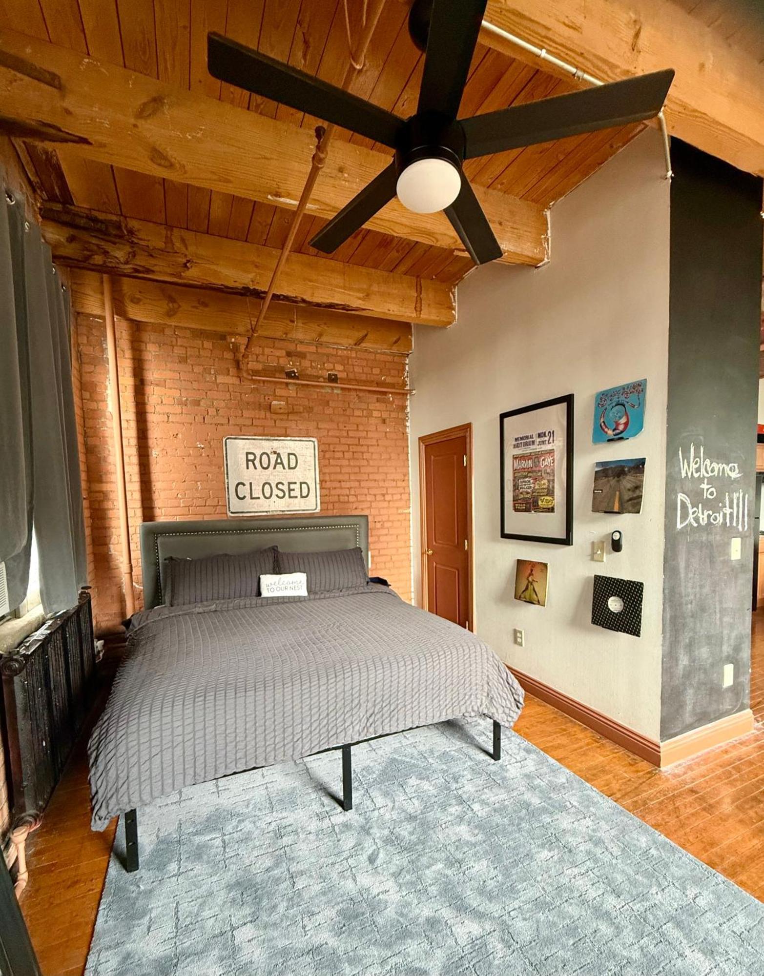 420 Friendly King Downtown Loft Free Parking & Wifi Détroit
