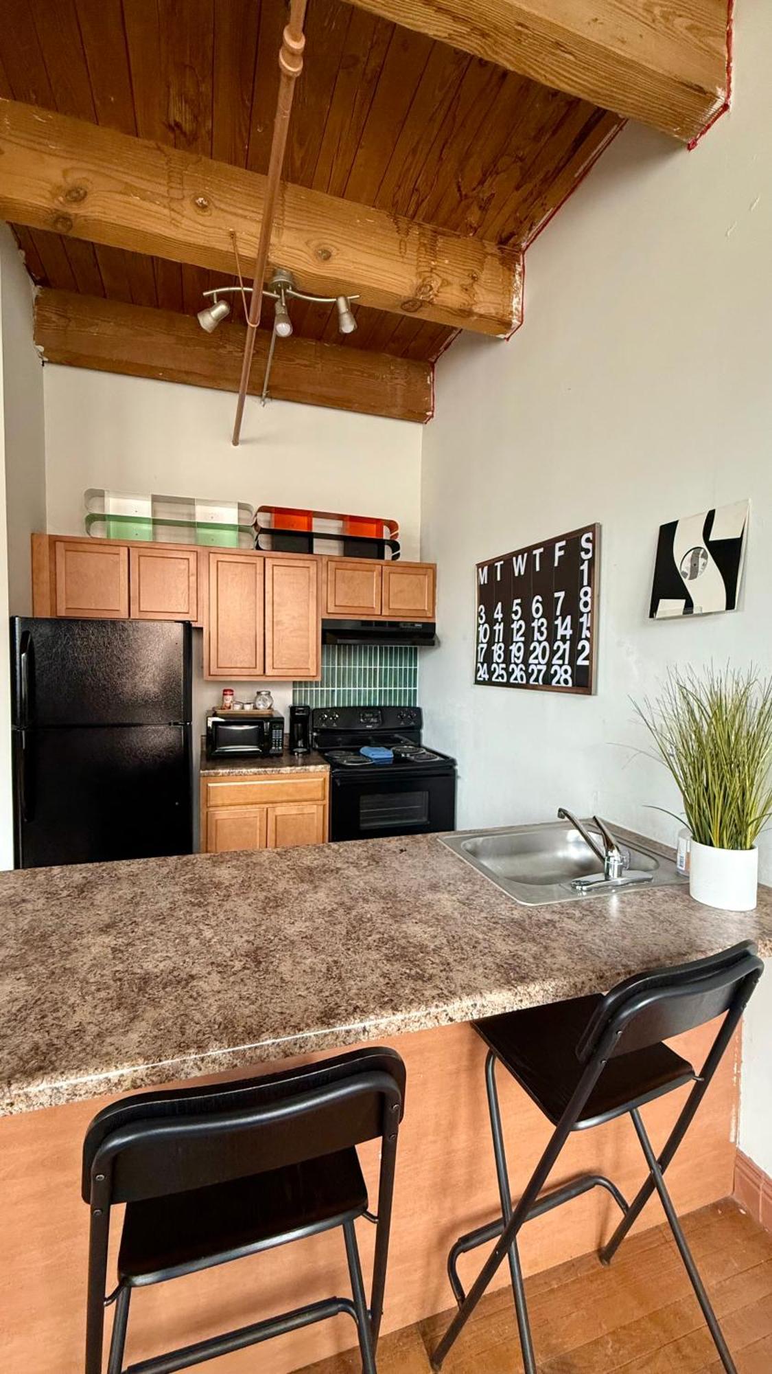 420 Friendly King Downtown Loft Free Parking & Wifi